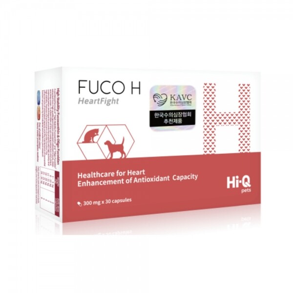 가온동물병원,후코에이치 FUCO H 30캡슐+10캡슐 심장 보조제 영양제